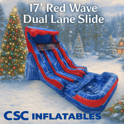17' Rockin Rapids Dual Slide (Wet add $50)
