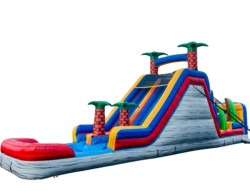 1820Grey20Wolf20Obstacle20slide 1768247935 18' Grey Wolf Dual Lane Obstacle slide (Wet add $50)