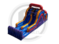 Marble20Slide202 1769528633 1 14 Foot Marble Dual Lane Slide Wet