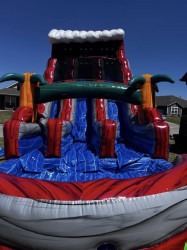 Red20Tsunami 1777997330 22 Foot Red Tsunami Dual Lane Slide Wet/Dry